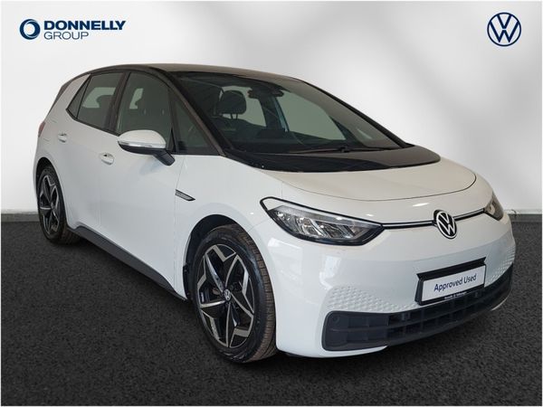 Volkswagen ID.3 Hatchback, Electric, 2021, White