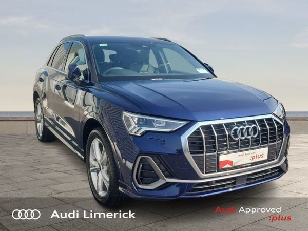 Audi Q3 SUV, Petrol Hybrid, 2024, Blue