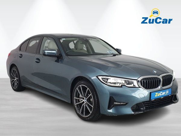 BMW 3-Series Saloon, Petrol Plug-in Hybrid, 2019, Blue