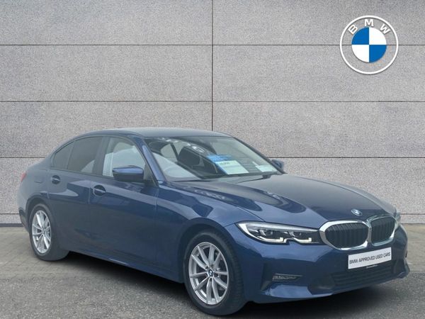 BMW 3-Series Saloon, Diesel Hybrid, 2022, Blue