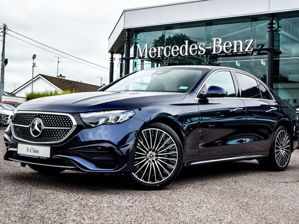 Mercedes-Benz E-Class Saloon, Diesel Plug-in Hybrid, 2025, Blue