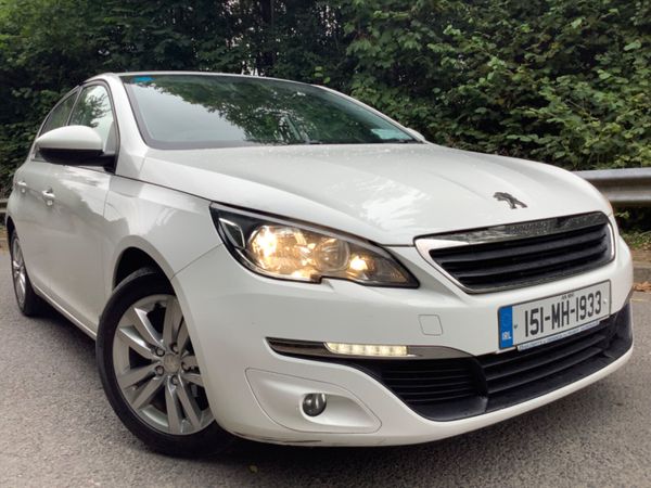 Peugeot 308 Hatchback, Diesel, 2015, White