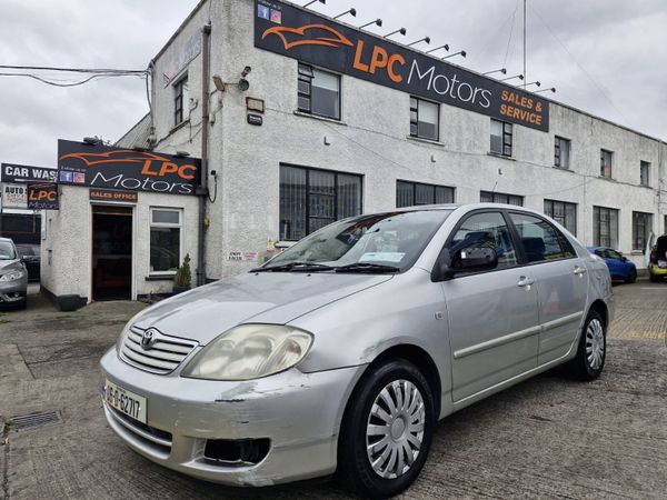 Toyota Corolla Saloon, Petrol, 2006, Silver