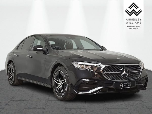 Mercedes-Benz E-Class Saloon, Diesel Plug-in Hybrid, 2024, Black