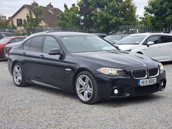 BMW 5-Series Saloon, Diesel, 2014, Black