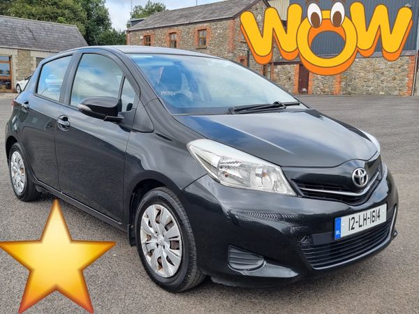 Toyota Yaris Hatchback, Petrol, 2012, Black