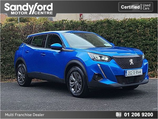 Peugeot 2008 SUV, Petrol, 2020, Blue