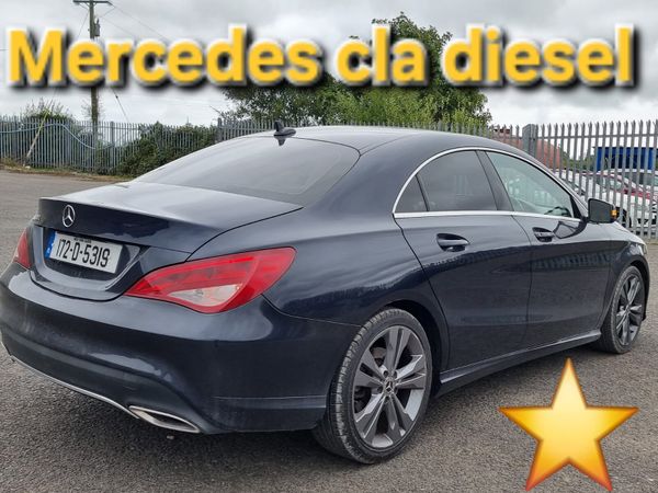 Mercedes-Benz CLA Saloon, Diesel, 2017, Blue