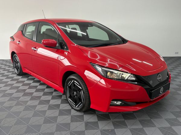 Nissan Leaf Hatchback, Electric, 2022, Red