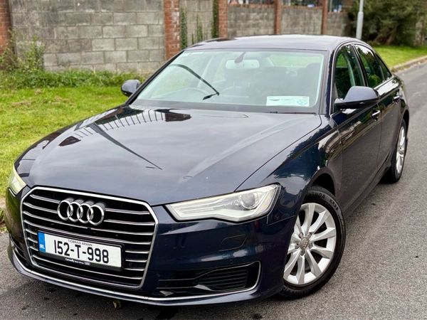 Audi A6 Saloon, Diesel, 2015, Blue
