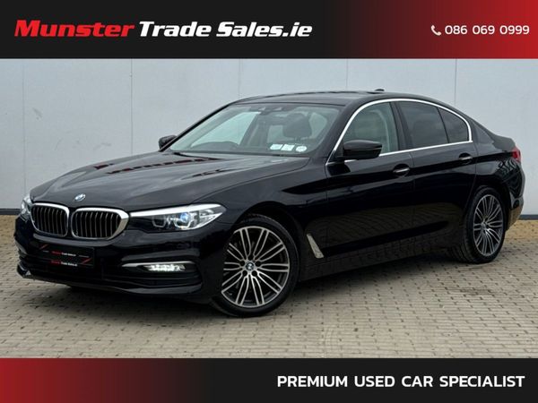 BMW 5-Series Saloon, Diesel, 2018, Black