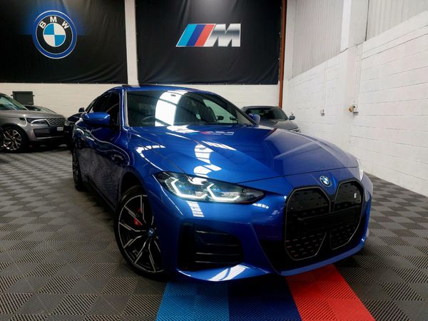 BMW i4 Hatchback, Electric, 2022, Blue