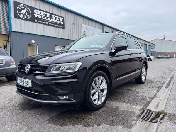 Volkswagen Tiguan SUV, Diesel, 2020, Black