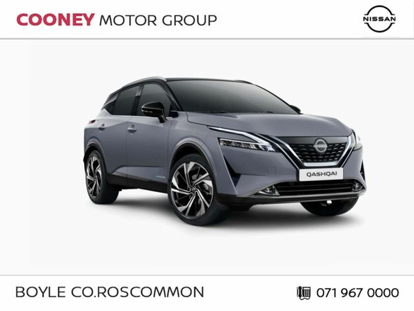 Nissan Qashqai SUV, Petrol Hybrid, 2025, Silver
