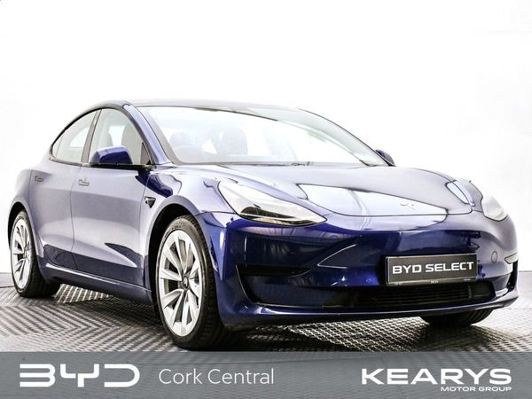 Tesla Model 3 Saloon, Electric, 2021, Blue