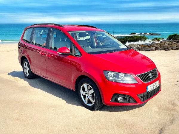 SEAT Alhambra MPV, Diesel, 2013, Red