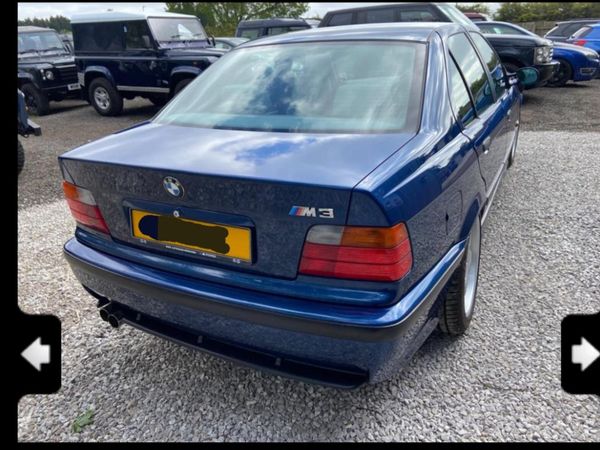BMW M3 Saloon, Petrol, 1995, Blue