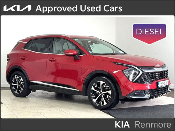 Kia Sportage MPV, Diesel, 2022, Red