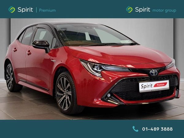 Toyota Corolla Hatchback, Petrol Hybrid, 2021, Red