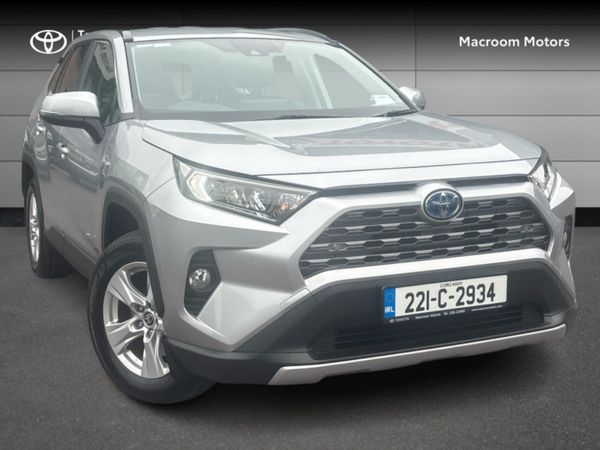 Toyota RAV4 SUV, Petrol Hybrid, 2022, Silver