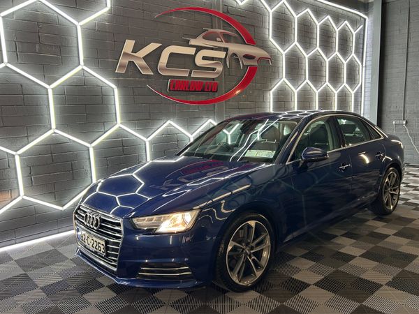 Audi A4 Saloon, Diesel, 2018, Blue