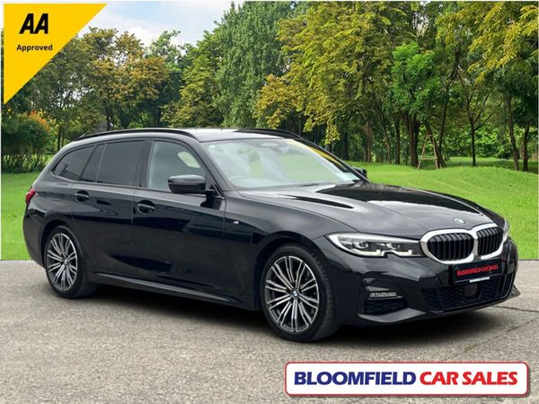 BMW 3-Series Estate, Diesel, 2020, Black
