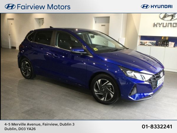 Hyundai i20 Hatchback, Petrol, 2023, Blue