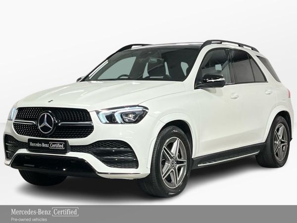 Mercedes-Benz GLE SUV, Diesel Plug-in Hybrid, 2023, White