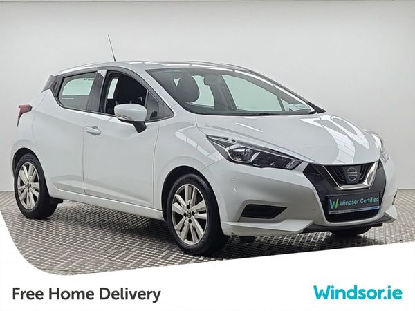 Nissan Micra Hatchback, Petrol, 2020, White