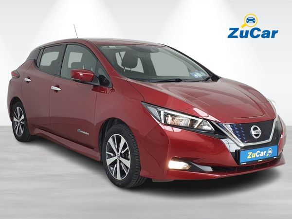 Nissan Leaf Hatchback, Electric, 2019, Red
