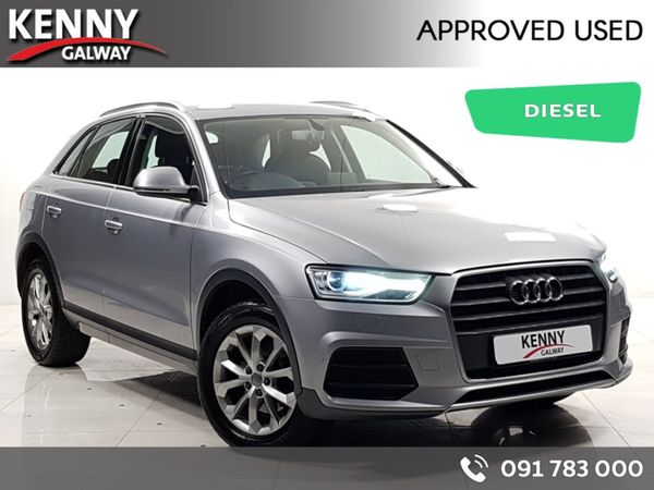 Audi Q3 Estate, Diesel, 2016, Silver