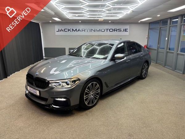 BMW 5-Series Saloon, Diesel, 2018, Grey