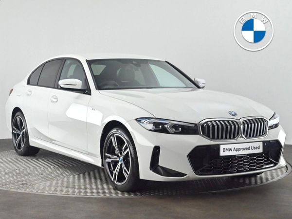 BMW 3-Series Saloon, Petrol Plug-in Hybrid, 2024, White