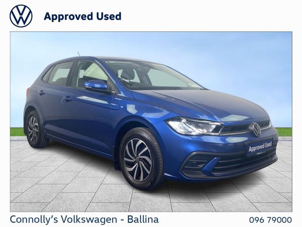 Volkswagen Polo Hatchback, Petrol, 2024, Blue