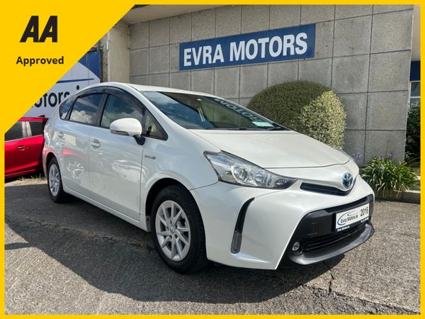 Toyota Prius MPV, Petrol Hybrid, 2016, White