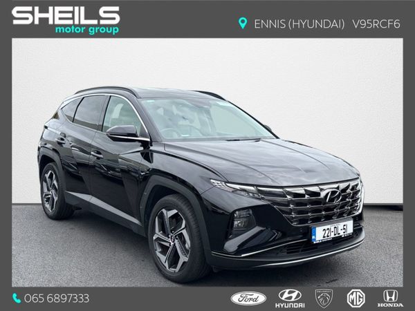 Hyundai Tucson SUV, Petrol Hybrid, 2022, Black
