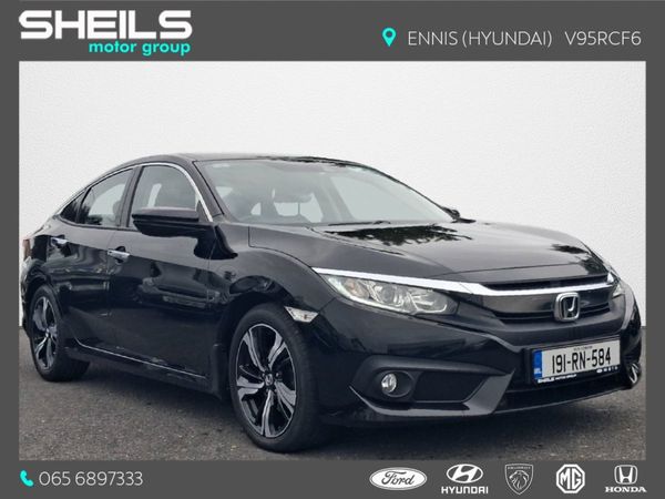 Honda Civic Saloon, Diesel, 2019, Black