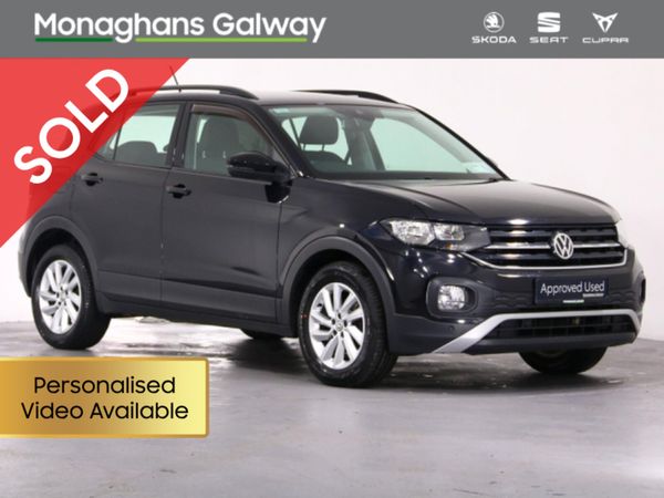Volkswagen T-Cross Estate, Petrol, 2019, Black