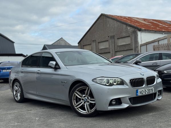 BMW 5-Series Saloon, Diesel, 2014, Silver
