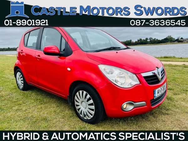 Vauxhall Agila Hatchback, Petrol, 2014, Red