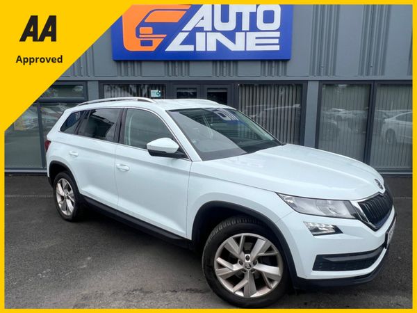 Skoda Kodiaq Estate, Petrol, 2018, White