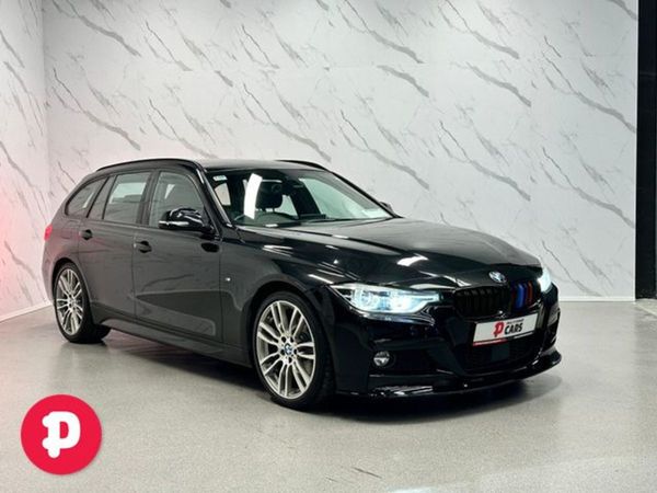 BMW 3-Series Estate, Diesel, 2017, Black