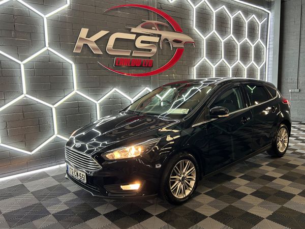 Ford Focus Hatchback, Diesel, 2017, Black
