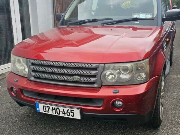 Land Rover Range Rover Sport SUV, Diesel, 2007, Red