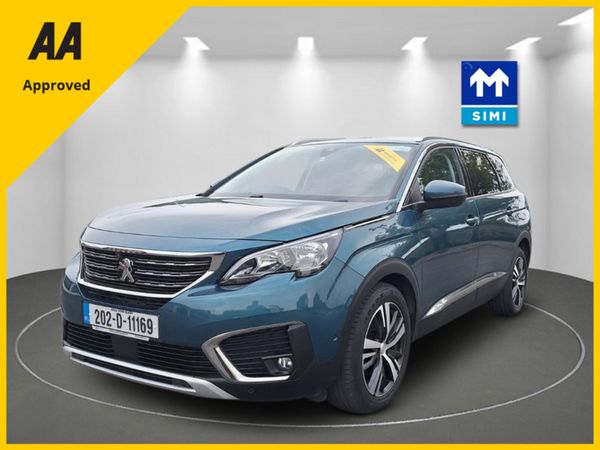 Peugeot 5008 MPV, Diesel, 2020, Green