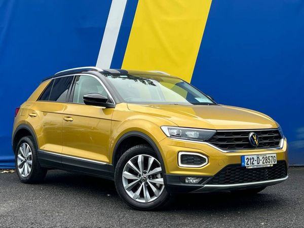 Volkswagen T-Roc SUV, Diesel, 2021, Yellow