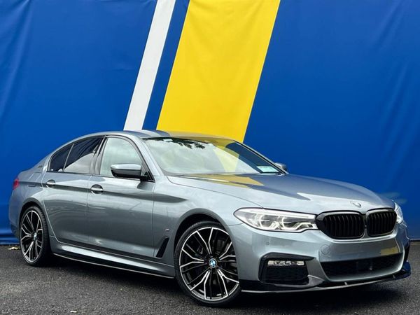 BMW 5-Series Saloon, Petrol Plug-in Hybrid, 2018, Grey