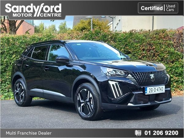 Peugeot 2008 SUV, Petrol, 2025, Black