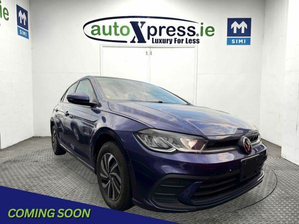 Volkswagen Polo Hatchback, Petrol, 2023, Blue