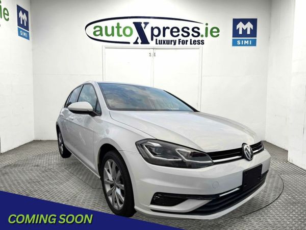 Volkswagen Golf Hatchback, Petrol, 2018, White